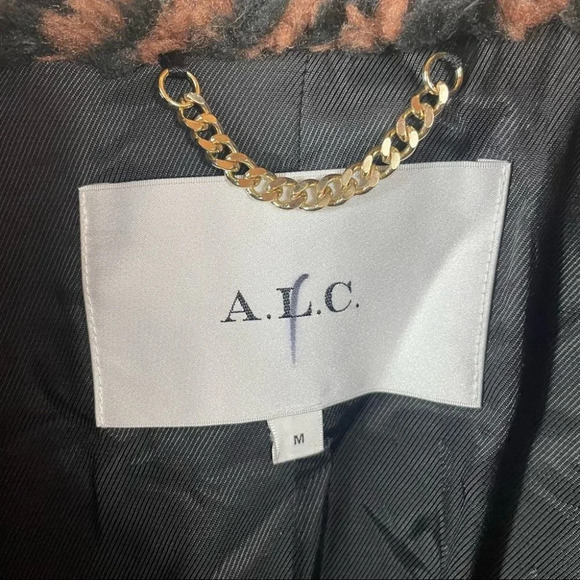 A.L.C Anderson Faux Shearling Coat - Picture 4 of 15